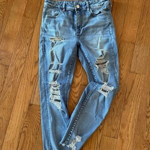 American Eagle high rise jeggings size 12